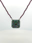 Garden Garnet Meena Necklace
