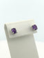 Oval Gemstone Studs
