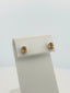 Oval Gemstone Studs