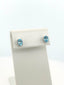Oval Gemstone Studs