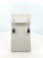 Gemstone Halo Drops