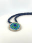 Lapis Soleil Statement Pendant
