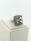 Garden Garnet Meena Necklace