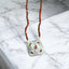 Garden Garnet Meena Necklace