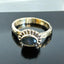 Flat Hat Silver Ring