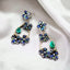 Blue Flower Chandeliers