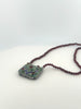 Garden Garnet Meena Necklace