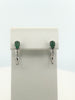 Emerald Whisper Diamond Earrings