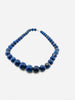 Exquisite Graduated Lapis Lazuli Necklace
