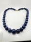 Enchanting Graduated Lapis Lazuli Necklace
