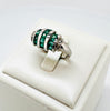 Victorian Emerald Dome Ring