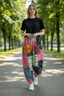 Patchwork Yoga Pants