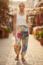 Patchwork Yoga Pants