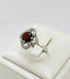 Garnet Diamond Clover