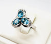 Blue Topaz Clover