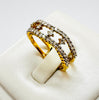 Exquisite Diamond Rows