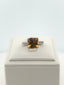 Golden Sunbeam Citrine Ring