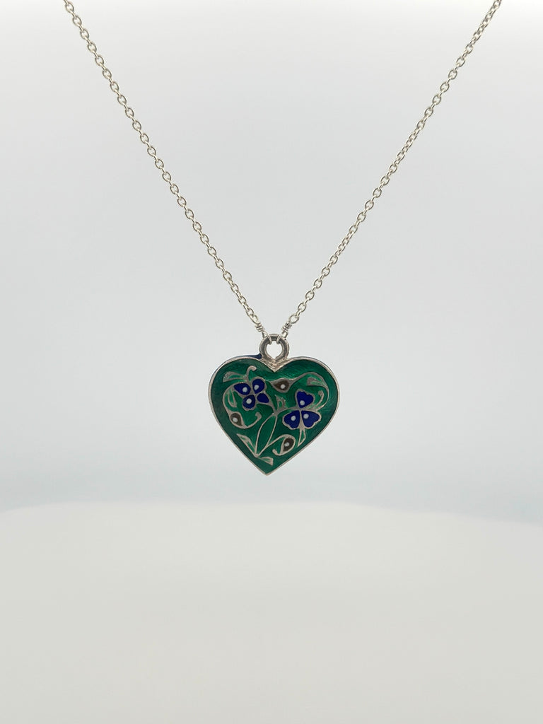 Midnight Blossom Heart
