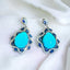 Turquoise and Sapphire Chandelier