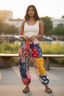 Patchwork Yoga Pants
