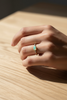Aurora Opal Radiance Ring-Gold