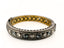 Polki Blue Topaz Bangle