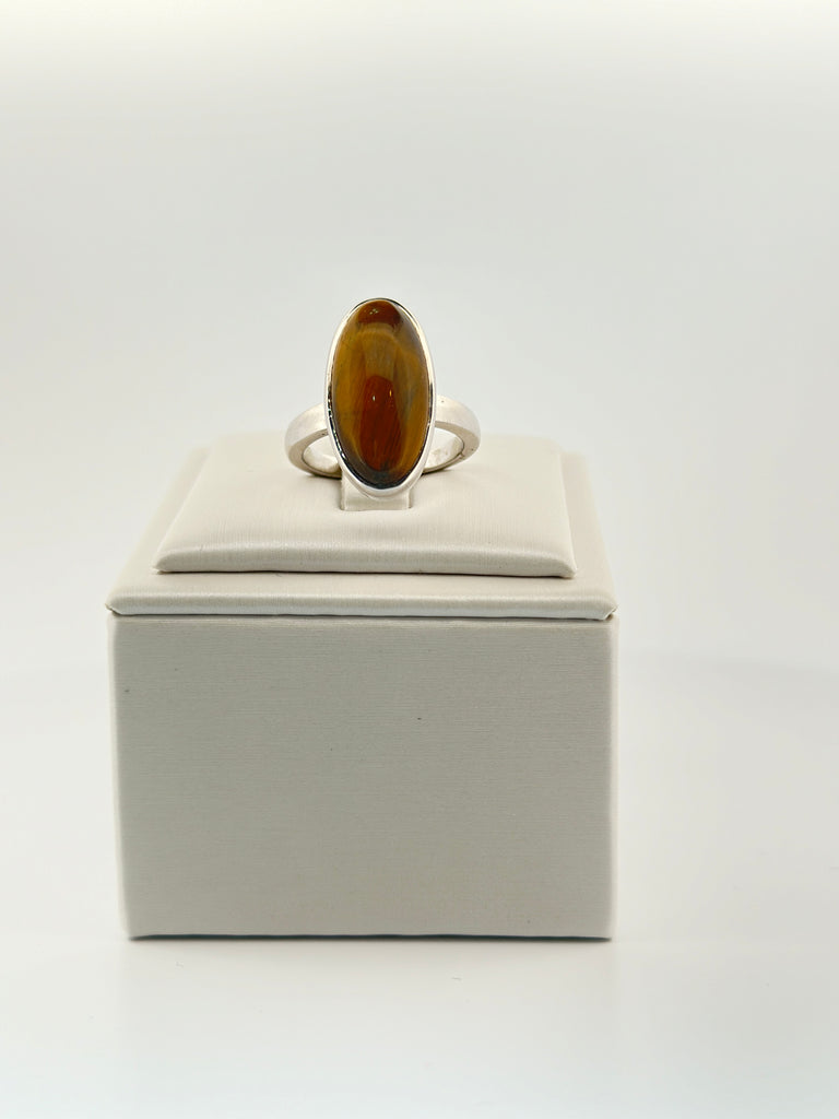 Tiger Eye Oval Large
