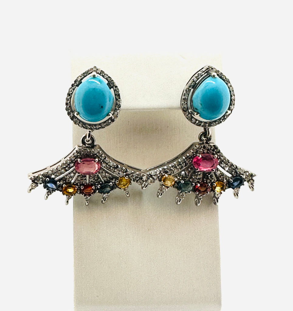 Turquoise Fan