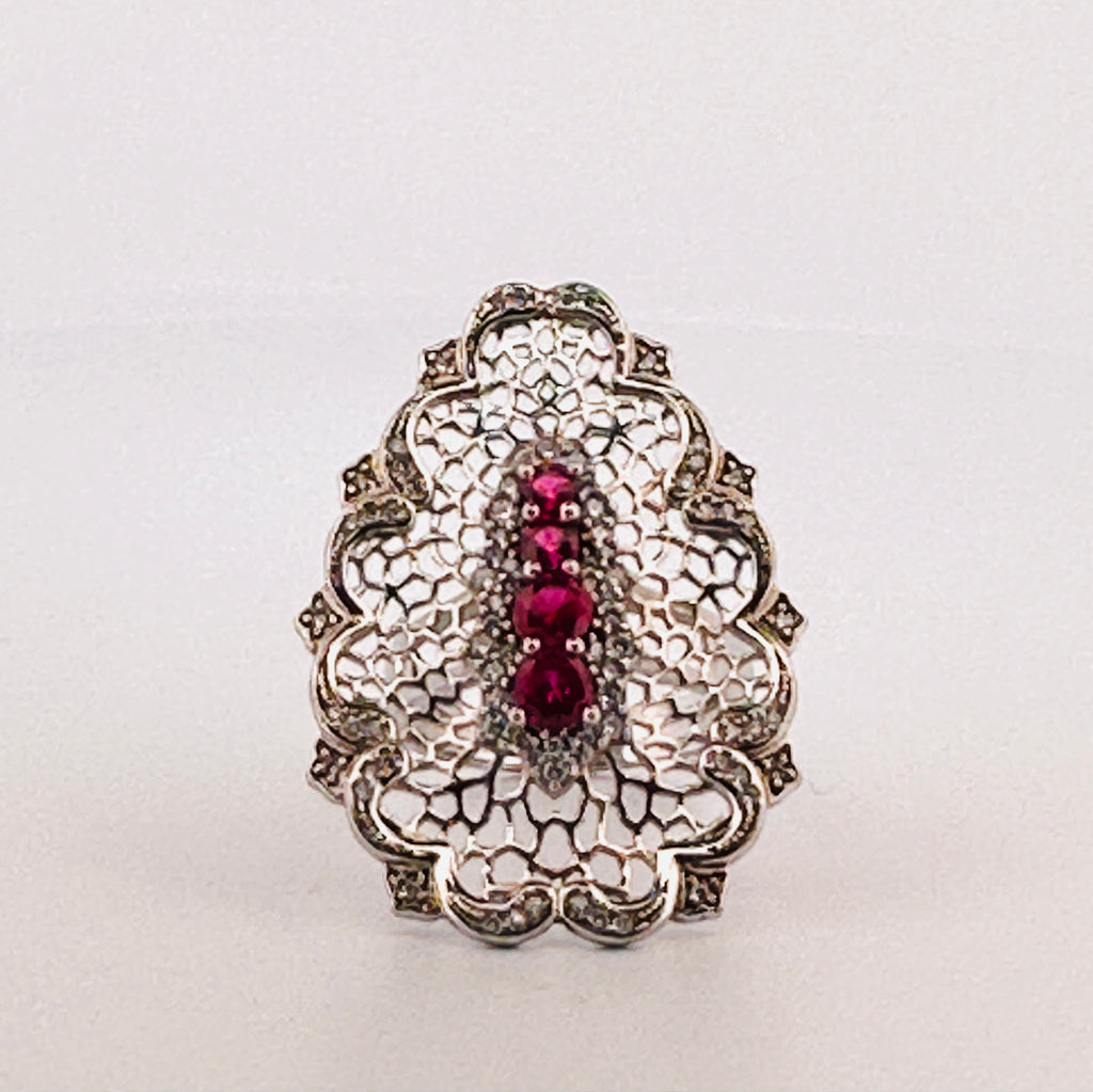 Filigree Red