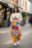 Patchwork Yoga Pants