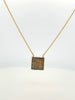Regal Kundan Square Pendant