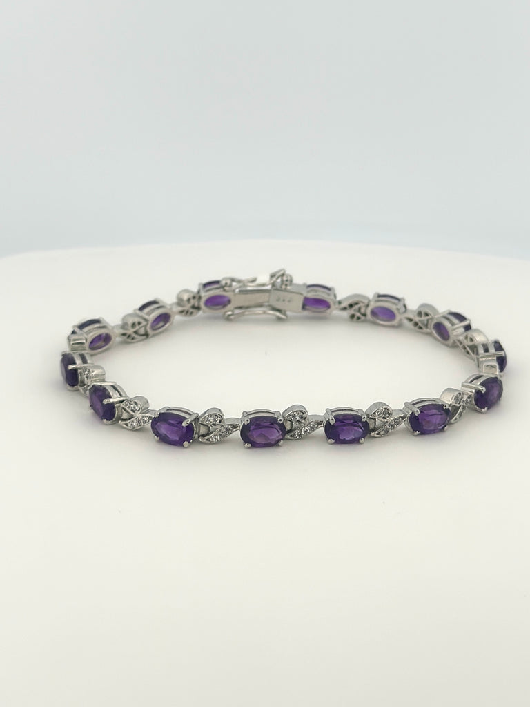 Amethyst Vine Bracelet