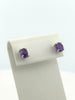 Oval Gemstone Studs