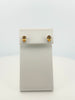 Oval Gemstone Studs