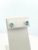 Oval Gemstone Studs