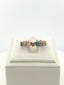Rainbow Cascade Tourmaline Ring