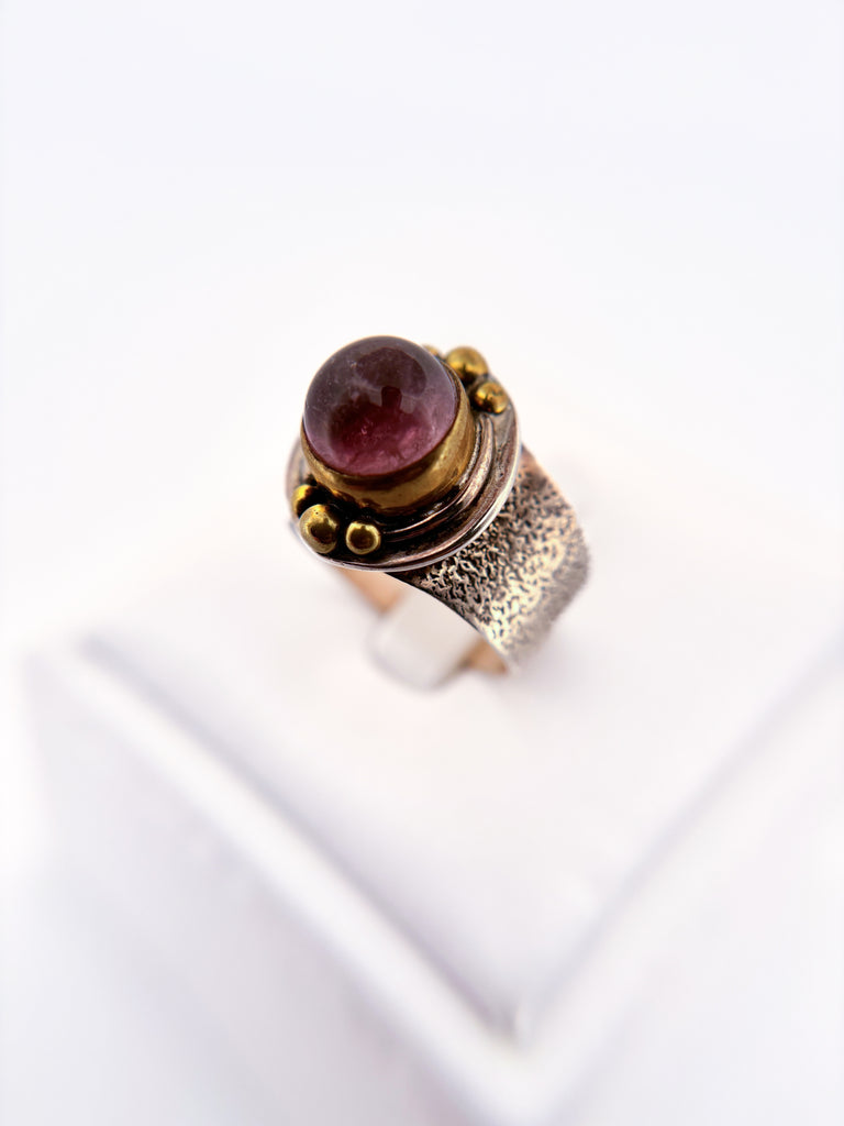 Pink Tourmaline Cabochon