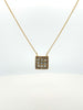 Regal Kundan Square Pendant