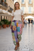 Patchwork Yoga Pants