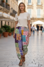 Patchwork Yoga Pants