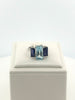 Ocean Majesty Blue Topaz Ring