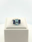 Ocean Majesty Blue Topaz Ring