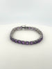 Amethyst Éclat Tennis Bracelet