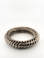 Silver Swirl Bangle