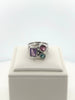 Amethyst & Tourmaline Symphony Ring