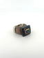 Black Onyx Green Tourmaline Dome