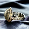 Blue Sapphire Pear Geometric
