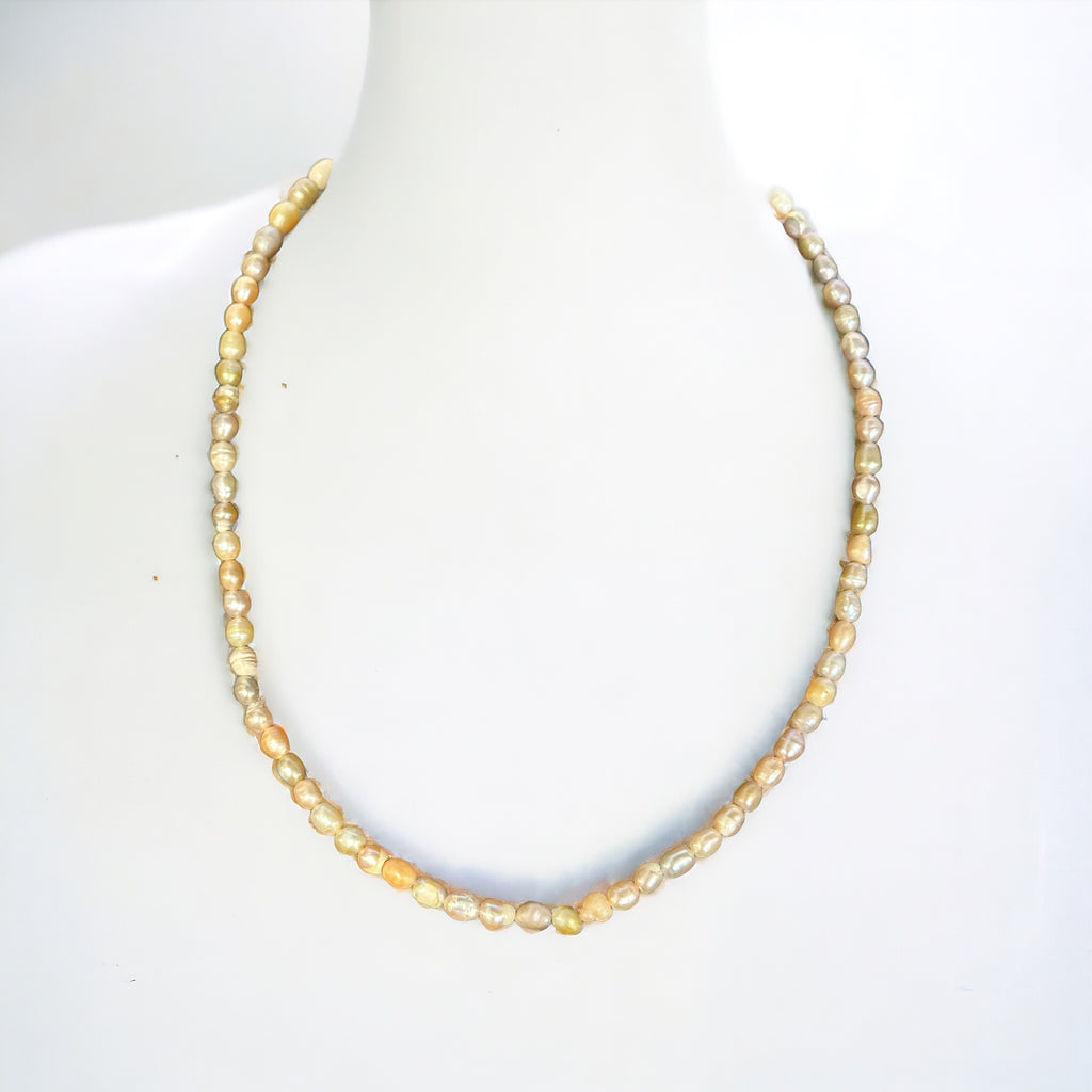 Natural Baroque Pearl Necklace