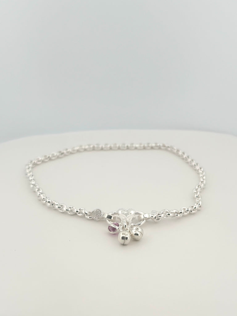 Heart & Chain Anklet