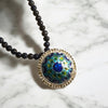 Lapis Soleil Statement Pendant
